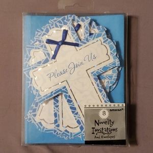 Blue Cross Save the Date Cards